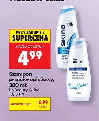 Szampon przeciwłupieżowy Be Beauty promocja w Biedronka