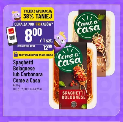 Spaghetti Bolognese Come a Casa promocja w POLOmarket