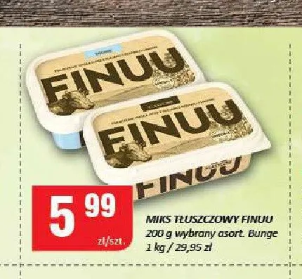 Miks tłuszczowy Finuu promocja w Chorten