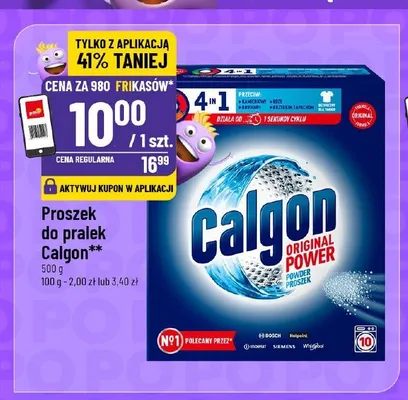 Proszek do pralek Calgon Original Power promocja w POLOmarket
