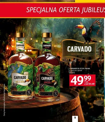 Rum Carvado Spiced promocja w Selgros
