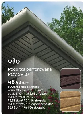 Podbitka perforowana PCV SV 07  promocja w Castorama