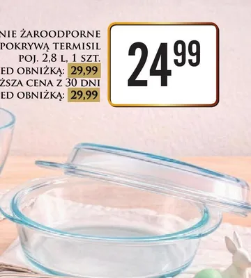 Naczynie żaroodporne 4.1 l Carrefour promocja w Dino