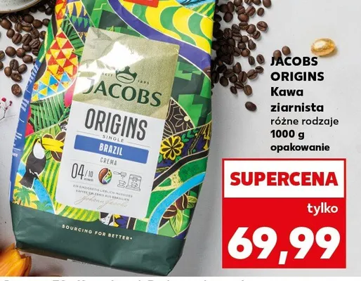 Kawa ziarnista różne rodzaje promocja w Kaufland