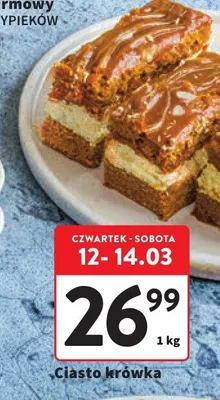 Ciasto krówka promocja w Intermarche