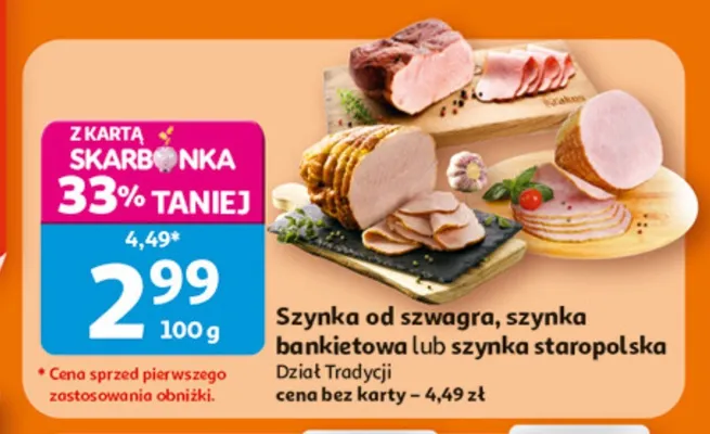 Szynka od szwagra promocja w Auchan