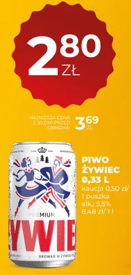 Piwo Żywiec promocja w Duży Ben