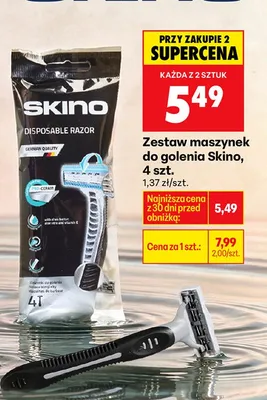 Zestaw maszynki do golenia promocja w Biedronka