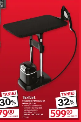 Stacja do prasowania Ixeo + QT1510 Tefal promocja w Selgros