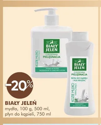 Płyn do kąpieli BIAŁY JELEŃ promocja w Super-Pharm