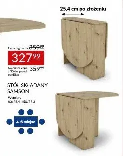 Stół składany Samson promocja w Abra Meble