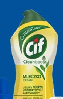 Mleczko do czyszczenia Cif Cream Cleanboost promocja w Lidl