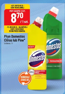 Płyn Citrus lub Pine promocja w POLOmarket