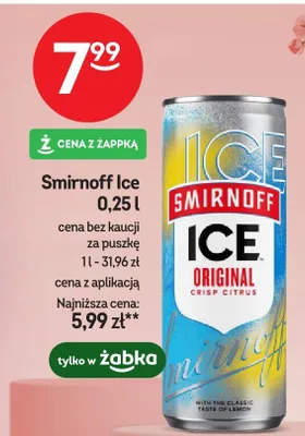 Wódka Ice promocja w Żabka