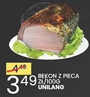Bekon z pieca Unilang promocja w Wafelek