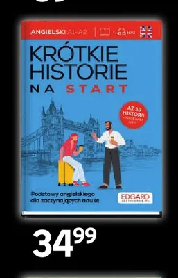 Książka Krótkie historie na start Edgard promocja w Empik
