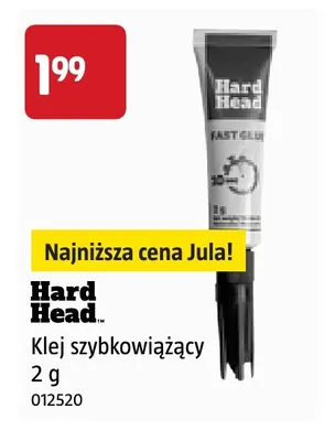 Klej szybkowiążący Hard Head promocja w Jula