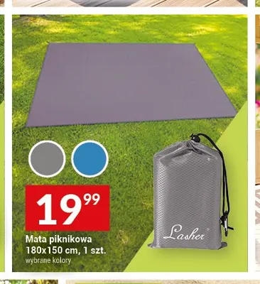 Mata piknikowa Lasher 180x150 cm promocja w Twój Market
