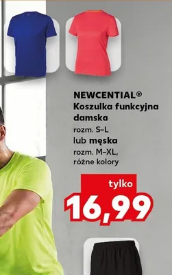 Koszulka funkcyjna damska lub męska promocja w Kaufland
