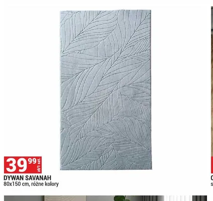 Dywan Savanah promocja w Merkury Market
