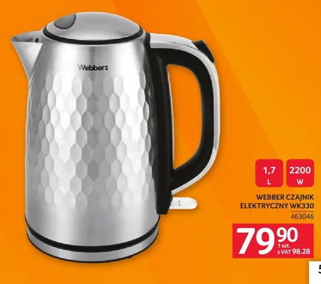 Czajnik elektryczny Webber WK330 promocja w Selgros