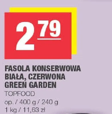 Fasola konserwowa biała, czerwona promocja w SPAR