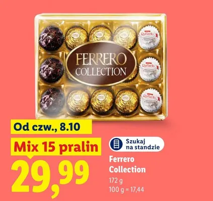 Praliny Ferrero Collection promocja w Lidl