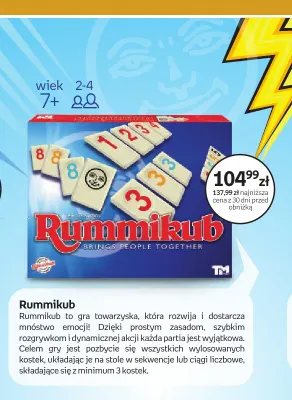Gra Rummikub promocja w Empik