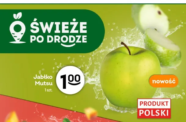 Jabłko polskie Mutsu promocja w Żabka