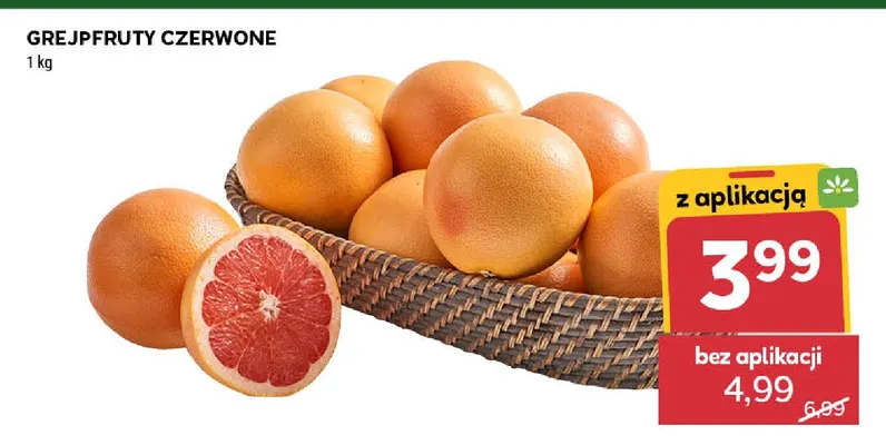Grejpfruty czerwone promocja w Stokrotka