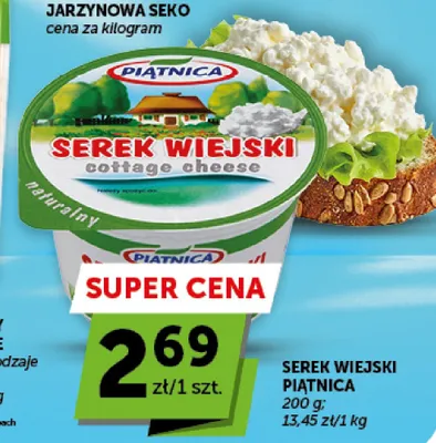 Serek wiejski naturalny Piątnica promocja w ABC