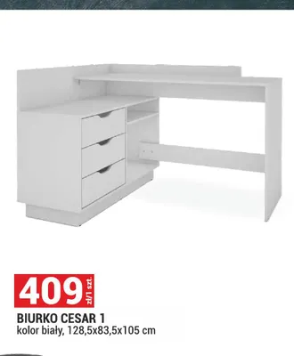 Biurko Cesar 1 promocja w Merkury Market