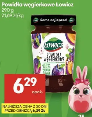Powidła węgierkowe promocja w Delikatesy Centrum