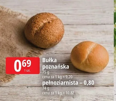 Bułka pełnoziarnista promocja w Leclerc