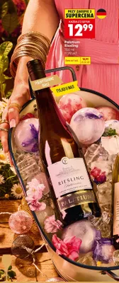 Wino Palatium Riesling półwytrawne białe promocja w Biedronka