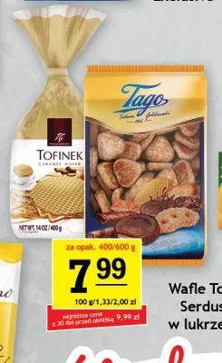 Serduszka w lukrze Tago promocja w Gram Market