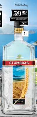 Wódka Stumbras promocja w POLOmarket