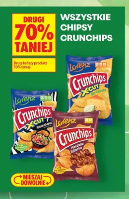 Chipsy Crunchips X-Cut Chakalaka promocja w Biedronka