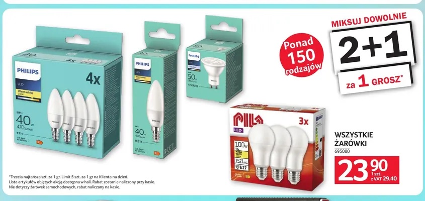 Żarówki promocja w Selgros
