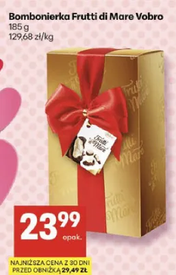 Bombonierka Frutti di Mare Vobro promocja w Delikatesy Centrum