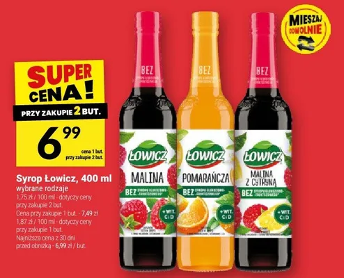 Syrop Łowicz promocja w Twój Market
