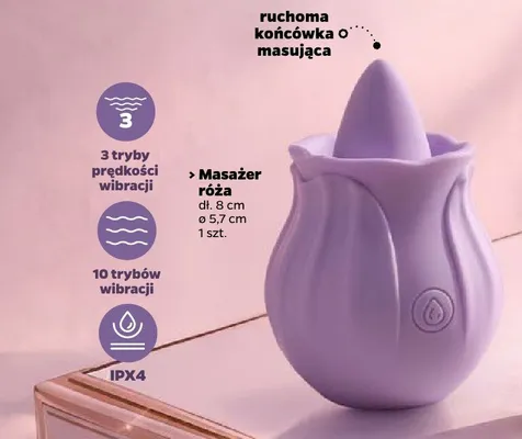 Masażer róża promocja w Netto