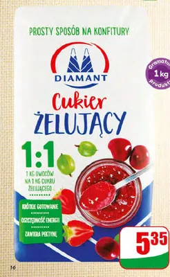 Cukier żelujący 1:1 Diamant promocja w Dino