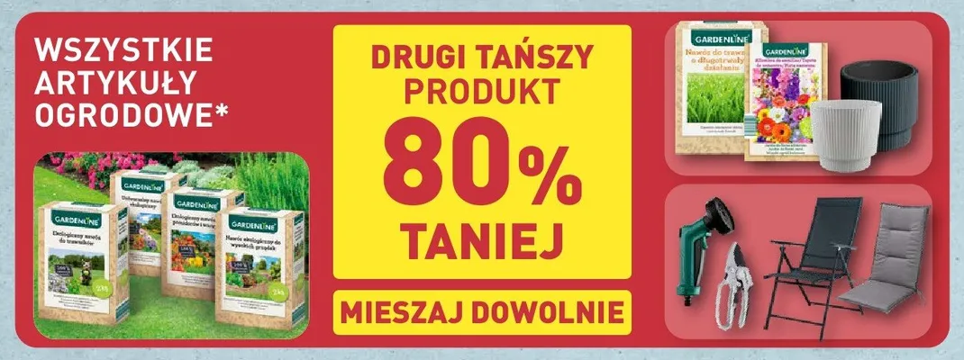 Artykuły ogrodowe promocja w Aldi