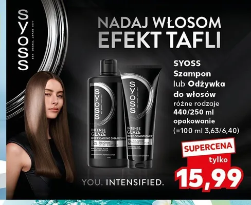 Szampon do włosów Syoss Intense Glaze promocja w Kaufland