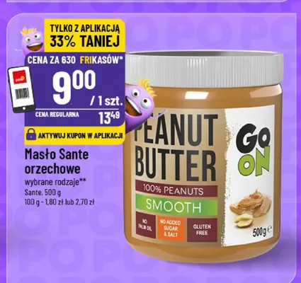Masło orzechowe wybrane rodzaje promocja w POLOmarket