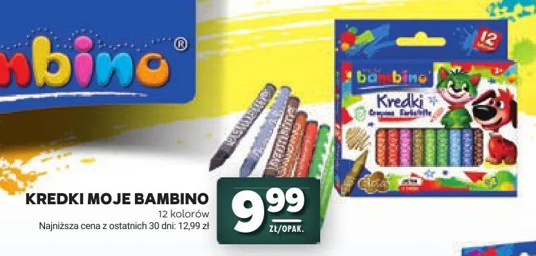 Kredki Moje Bambino promocja w Stokrotka