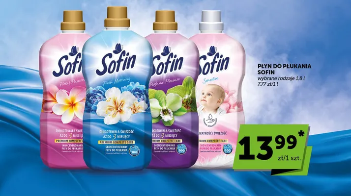 Płyn do płukania Sofin Fresh Morning promocja w Euro Sklep