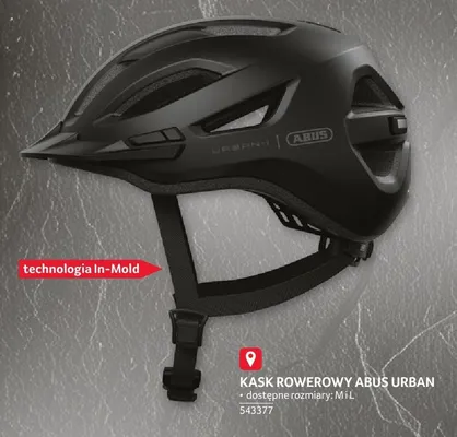 Kask rowerowy ABUS Urban promocja w Selgros