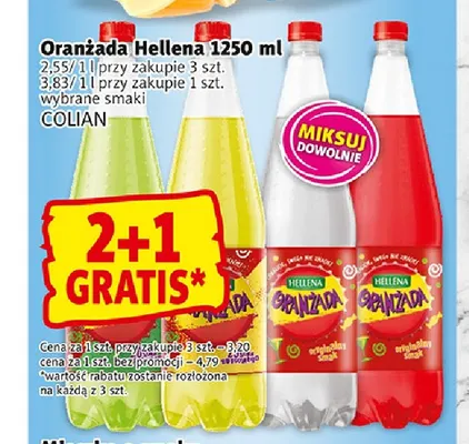 Oranżada Hellena promocja w Prim Market